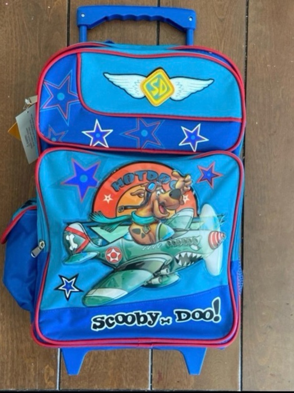 Scooby Doo Roller Large Backpack 16”H x 12”W x 5”D NEW!